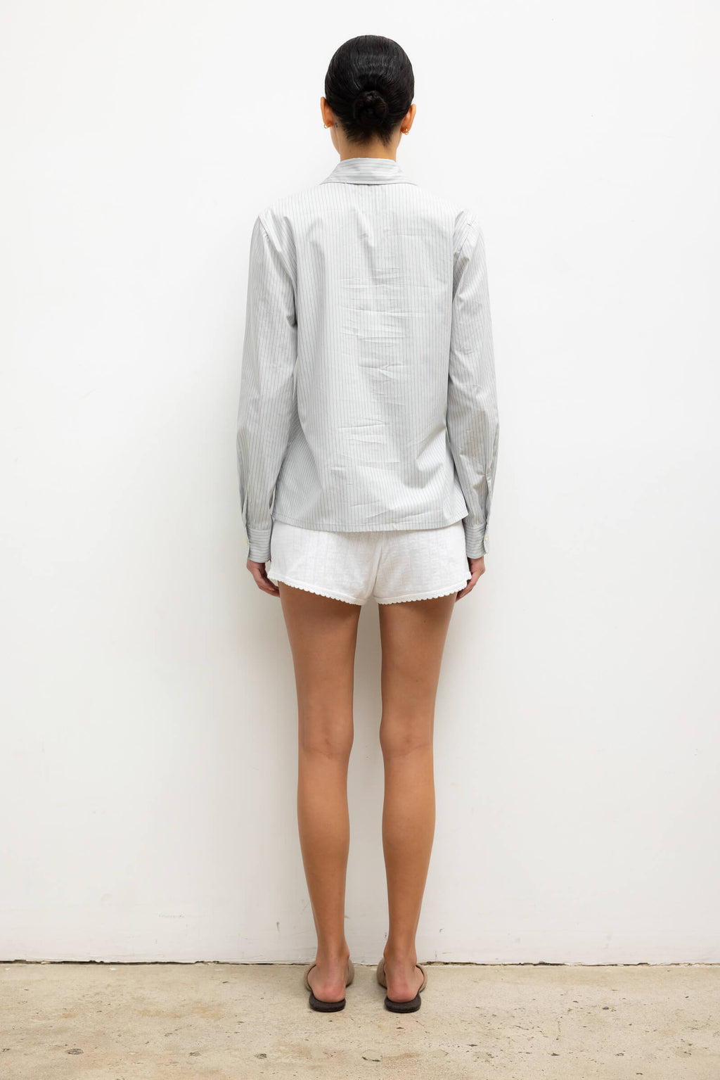 Yoshi Stripe Slim Fit Button Down