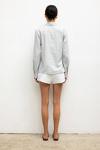 Yoshi Stripe Slim Fit Button Down