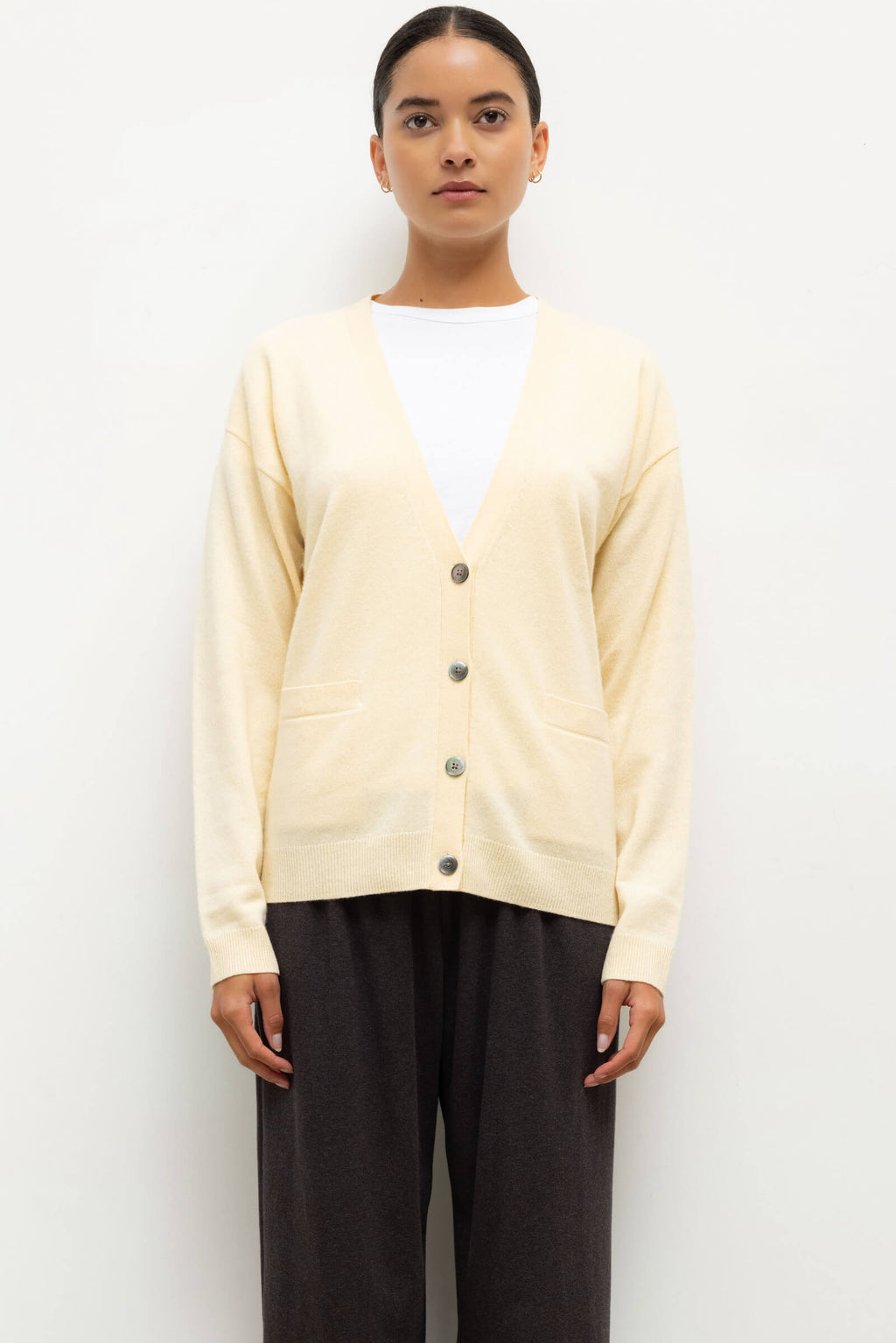 Zoe Long V Cardigan