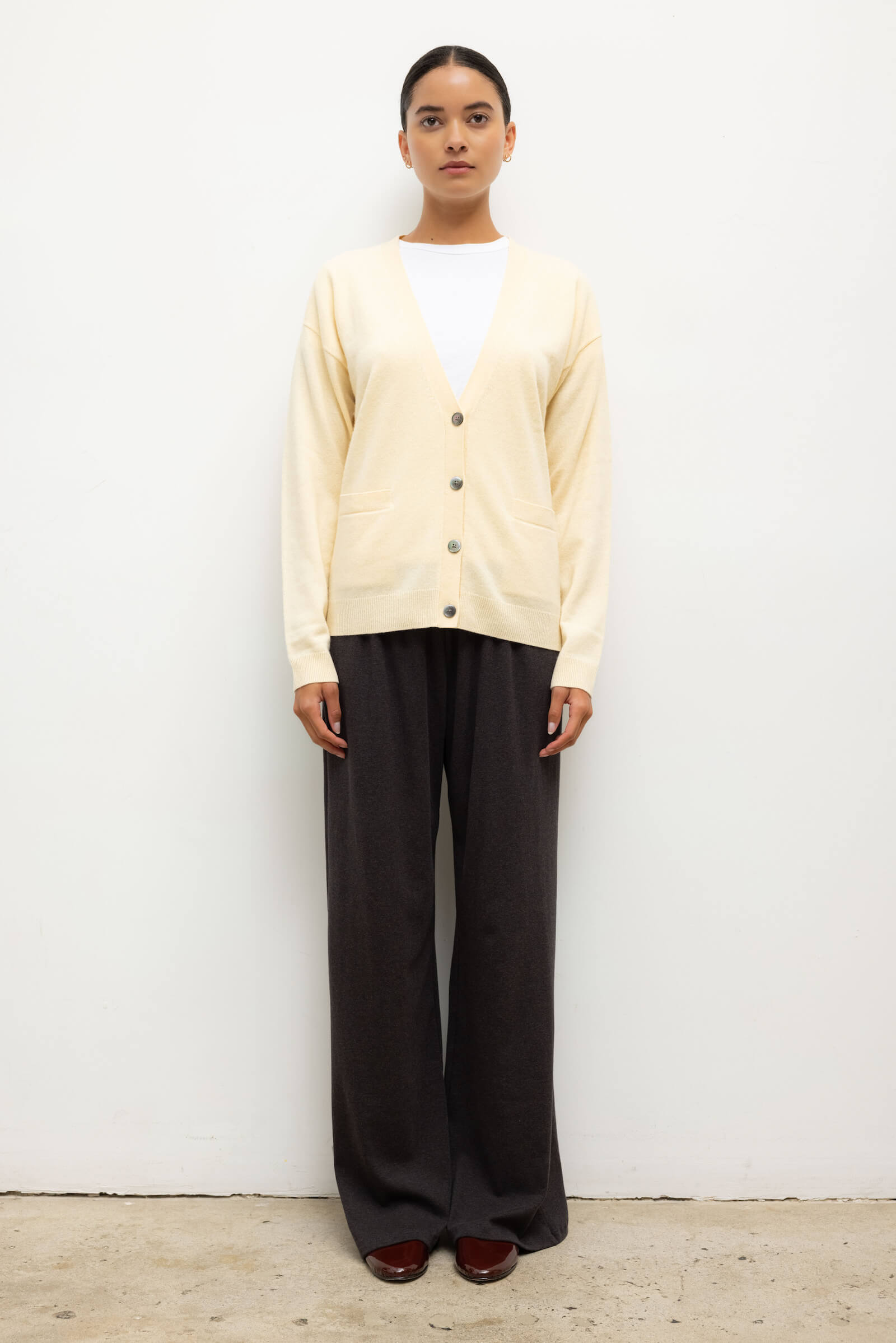 Zoe Long V Cardigan