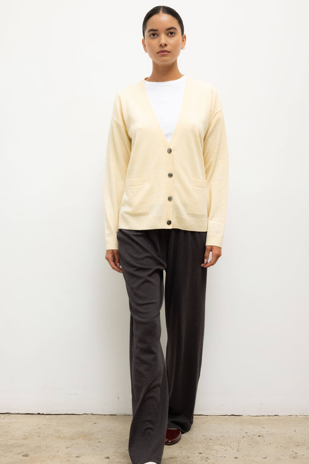 Zoe Long V Cardigan