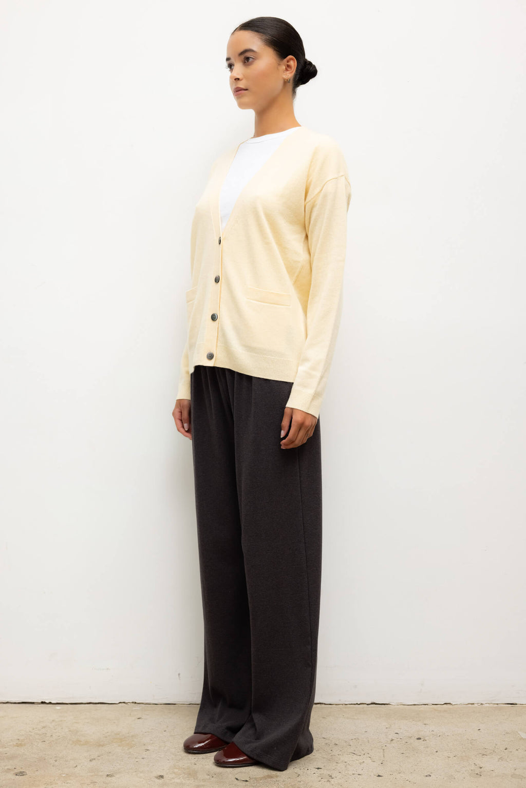 Zoe Long V Cardigan