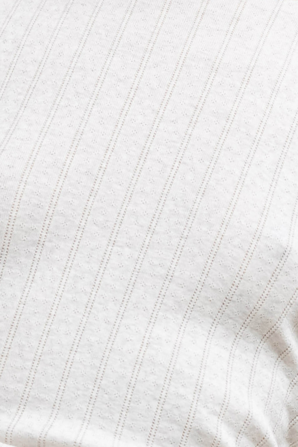 Pointelle Slim Fit Tee
