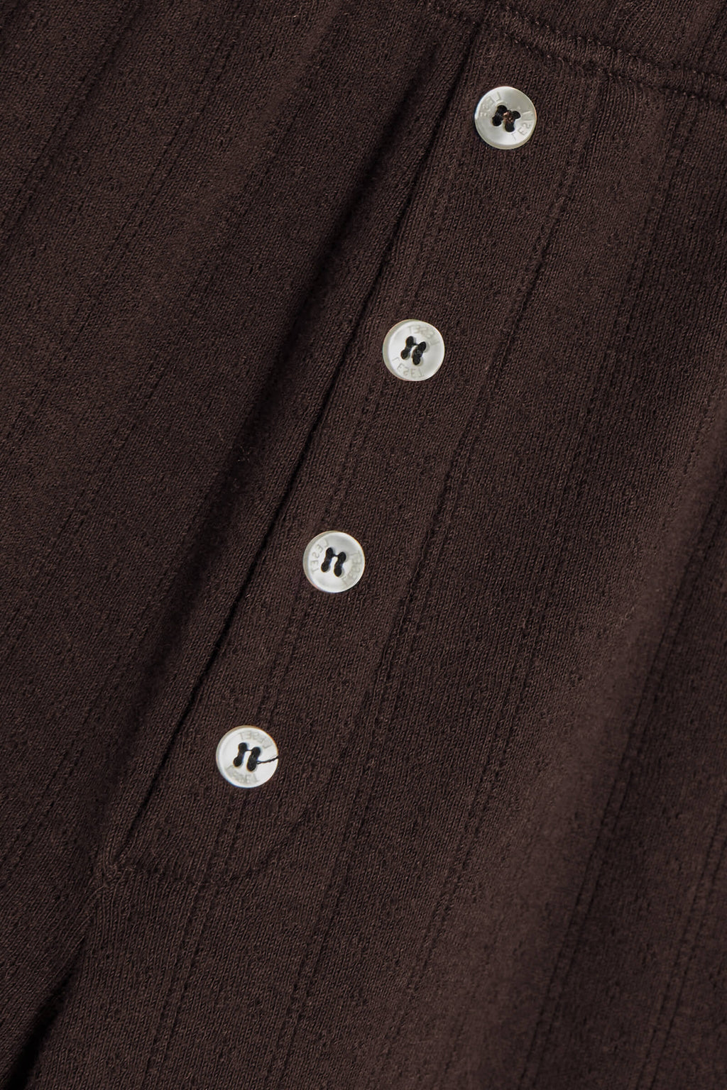 Pointelle Classic Crew Cardigan