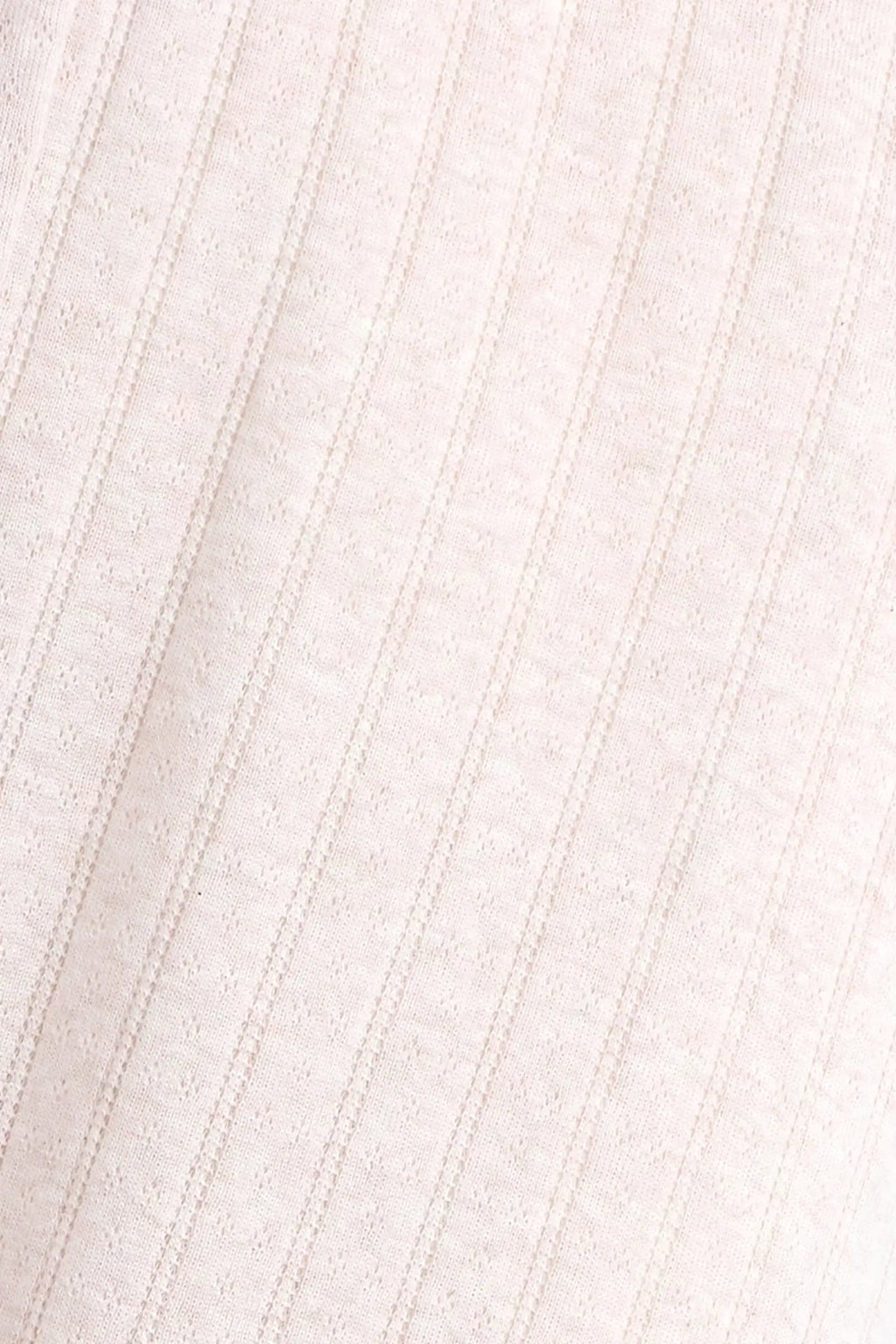 Pointelle Short Sleeve Cardigan